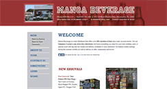 Desktop Screenshot of manoabeverage.com